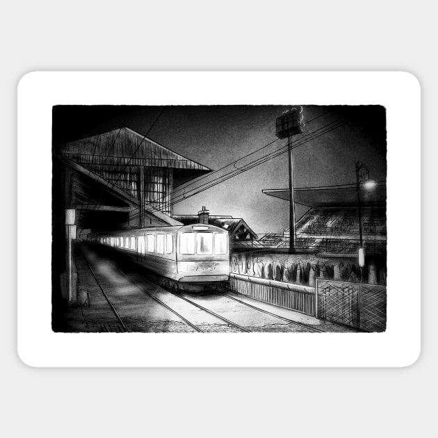 Lansdowne Road - Ireland Football Artwork Sticker by barrymasterson